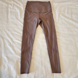 Fanka High-Waist Sculpting Leggings in Mauve Brown